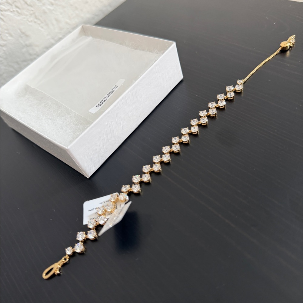 Nadri Halle CZ Line Bracelet